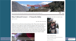 Desktop Screenshot of mountaintrails.wordpress.com