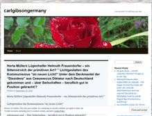 Tablet Screenshot of carlgibsongermany.wordpress.com