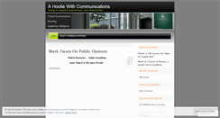 Desktop Screenshot of oconnorpartners.wordpress.com