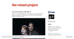 Desktop Screenshot of mixedproject.wordpress.com