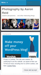Mobile Screenshot of photographybyaaronreid.wordpress.com