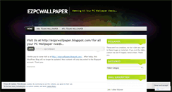 Desktop Screenshot of ezpcwallpapers.wordpress.com