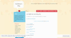 Desktop Screenshot of isobellynn.wordpress.com