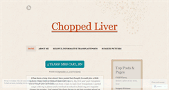 Desktop Screenshot of kkchoppedliver.wordpress.com