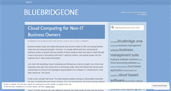 Desktop Screenshot of bluebridgeone.wordpress.com