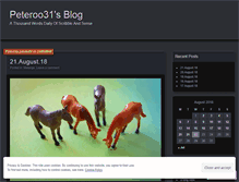 Tablet Screenshot of peteroo31.wordpress.com