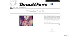 Desktop Screenshot of beautinews.wordpress.com