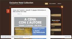Desktop Screenshot of exclusivehotelcollection.wordpress.com