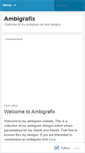 Mobile Screenshot of ambigfx.wordpress.com