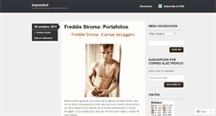 Desktop Screenshot of boysnxhot.wordpress.com