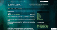 Desktop Screenshot of angelicdreamer.wordpress.com