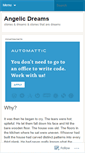Mobile Screenshot of angelicdreamer.wordpress.com