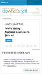 Mobile Screenshot of dowhatsright.wordpress.com