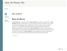 Tablet Screenshot of cie.bancdebinarycftc.wordpress.com