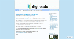 Desktop Screenshot of digireado.wordpress.com