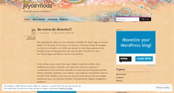Desktop Screenshot of joycemoda.wordpress.com