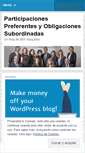 Mobile Screenshot of participacionespreferentesbbsabogados.wordpress.com