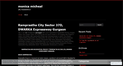 Desktop Screenshot of dlfparkplacerent.wordpress.com