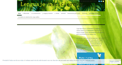 Desktop Screenshot of lenguajenoticiero.wordpress.com