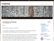 Tablet Screenshot of caraghskip.wordpress.com