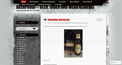 Desktop Screenshot of beerproof.wordpress.com