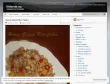 Tablet Screenshot of hidayathfund.wordpress.com
