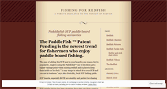 Desktop Screenshot of fishingforredfish.wordpress.com