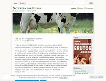Tablet Screenshot of naturezadascoisas.wordpress.com