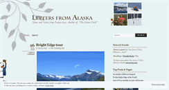 Desktop Screenshot of lettersfromalaska.wordpress.com