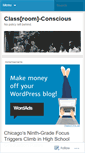 Mobile Screenshot of classroomconscious.wordpress.com