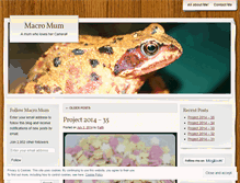 Tablet Screenshot of macromum.wordpress.com