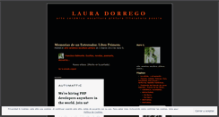 Desktop Screenshot of lauradorrego.wordpress.com