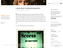 Tablet Screenshot of meiniesmith.wordpress.com