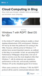 Mobile Screenshot of cloudpapo.wordpress.com