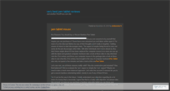 Desktop Screenshot of idealpentabletreviews.wordpress.com
