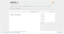 Desktop Screenshot of nova2clans.wordpress.com