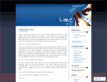 Tablet Screenshot of limeblogt.wordpress.com