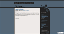 Desktop Screenshot of buffys8animated.wordpress.com