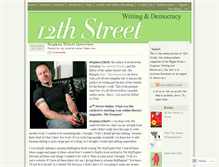 Tablet Screenshot of 12thstreetonline.wordpress.com