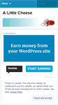 Mobile Screenshot of alittlecheese.wordpress.com