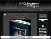 Tablet Screenshot of djquietstorm.wordpress.com