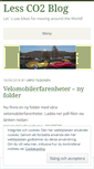 Mobile Screenshot of lessco2.wordpress.com
