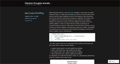 Desktop Screenshot of bloghts.wordpress.com