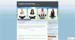 Desktop Screenshot of foreignersindenmark.wordpress.com