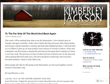 Tablet Screenshot of kimberleyjackson.wordpress.com