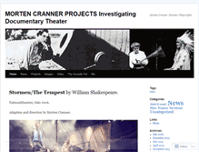 Tablet Screenshot of mortencranner.wordpress.com