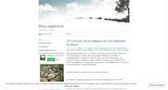 Desktop Screenshot of ongdirecta.wordpress.com