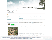 Tablet Screenshot of ongdirecta.wordpress.com