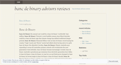 Desktop Screenshot of ebm.bancdebinaryadvisorsreviews.wordpress.com