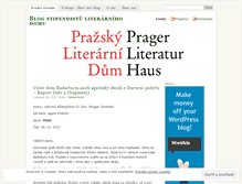 Tablet Screenshot of literarnidum.wordpress.com